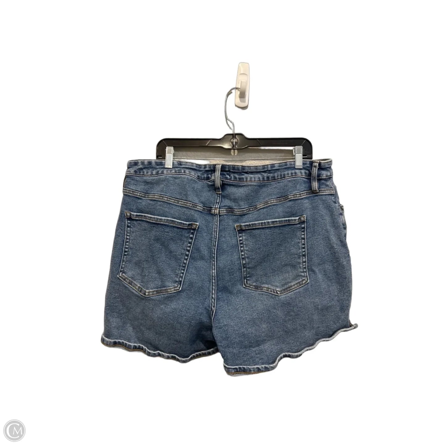 Shorts By Ava & Viv In Blue Denim, Size: 18