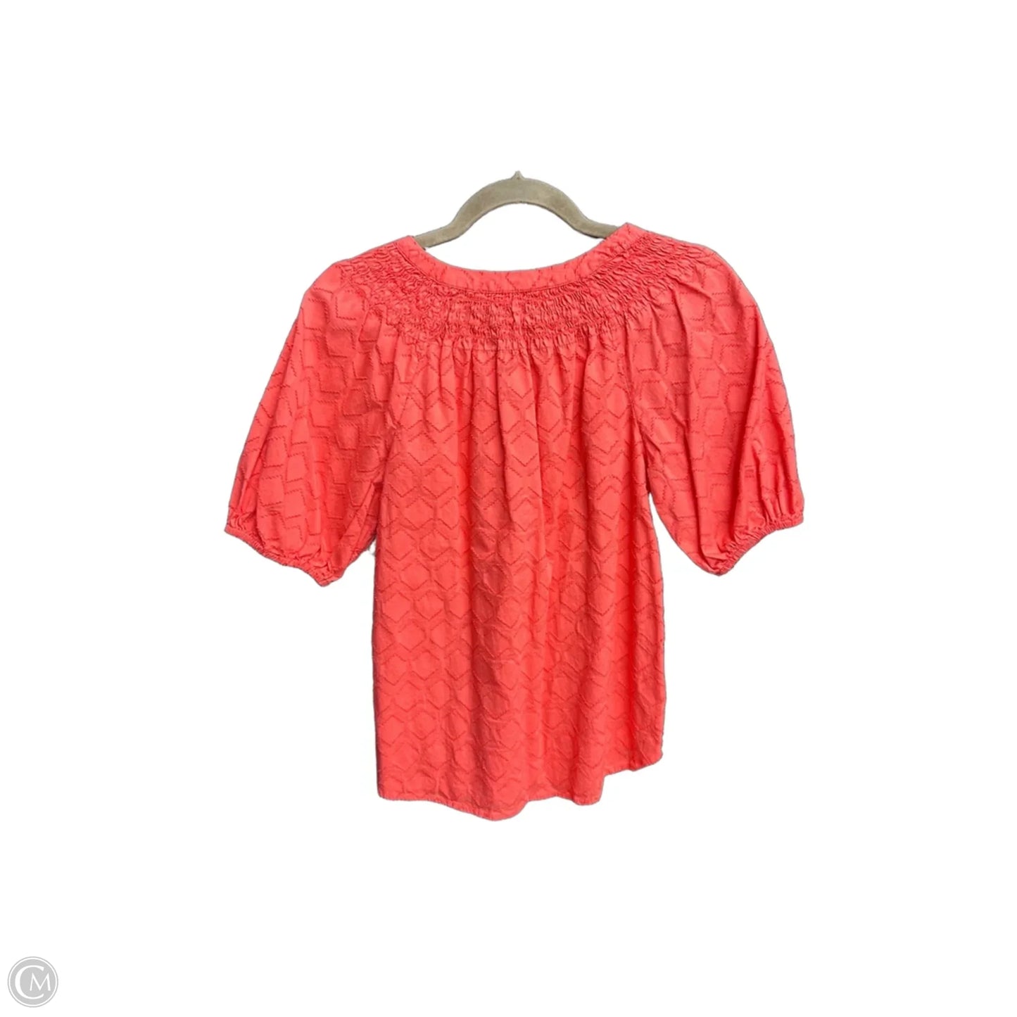 Top Short Sleeve By Loft In Pink, Size: Xs