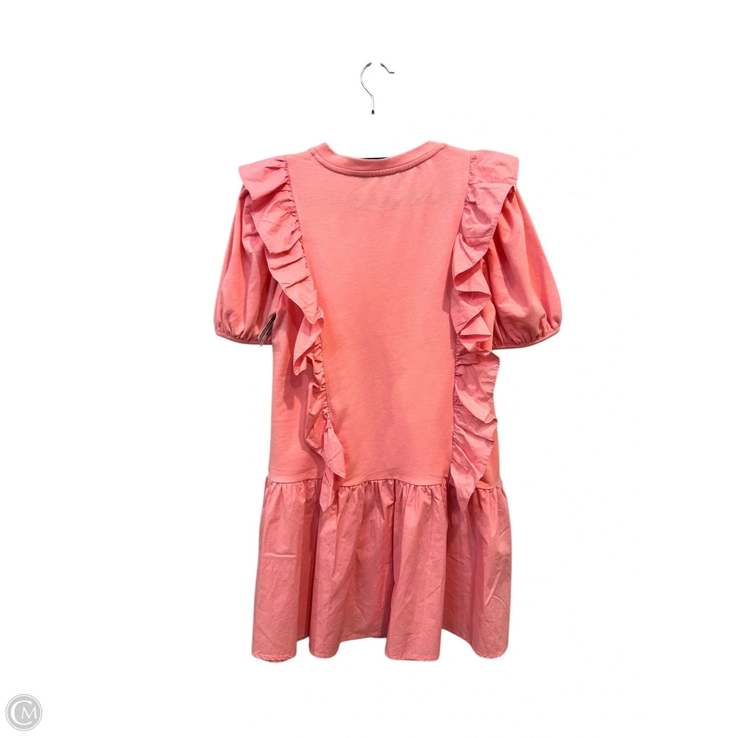 Dress Casual Midi By English Factory In Pink, Size: S