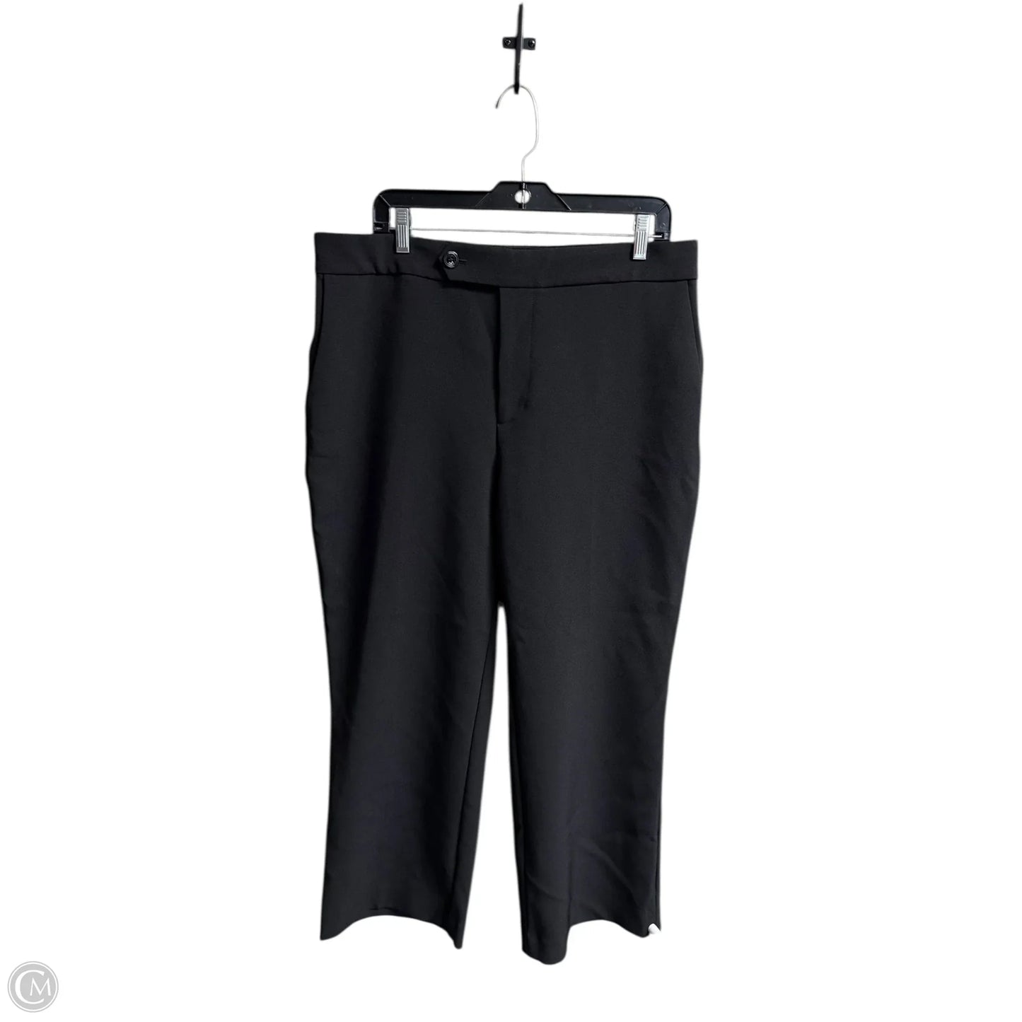 Pants Designer By Kate Spade In Black, Size: 14