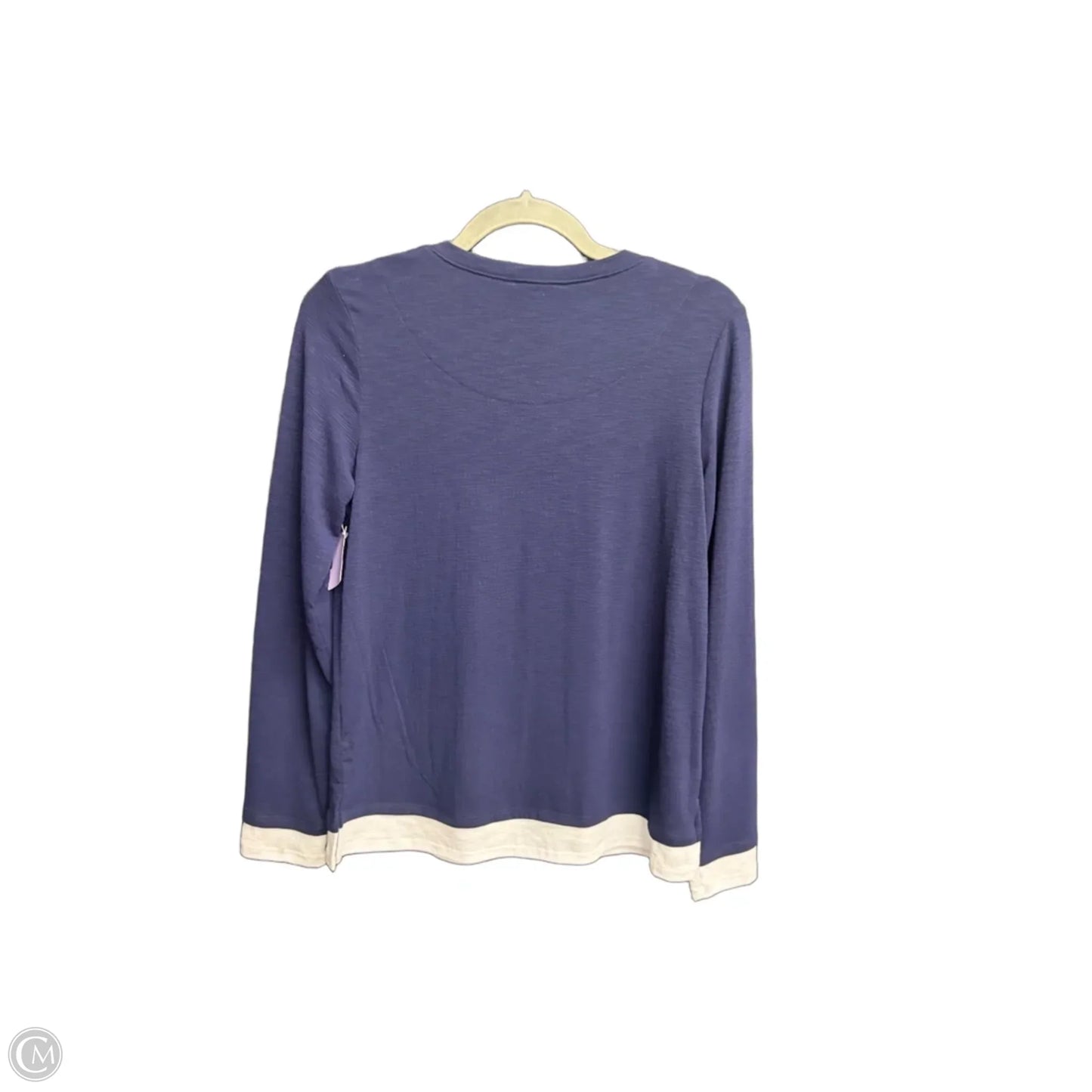 Top Long Sleeve By Nally And Millie In Navy, Size: Xs