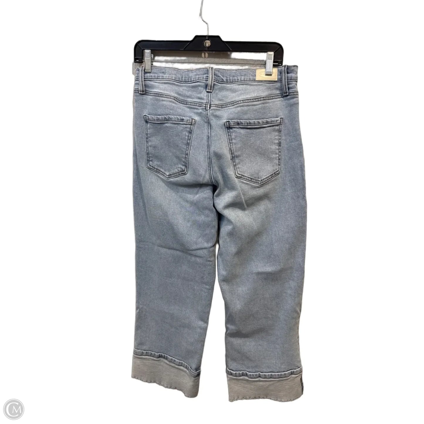 Jeans Wide Leg By Scoop In Blue Denim, Size: 8