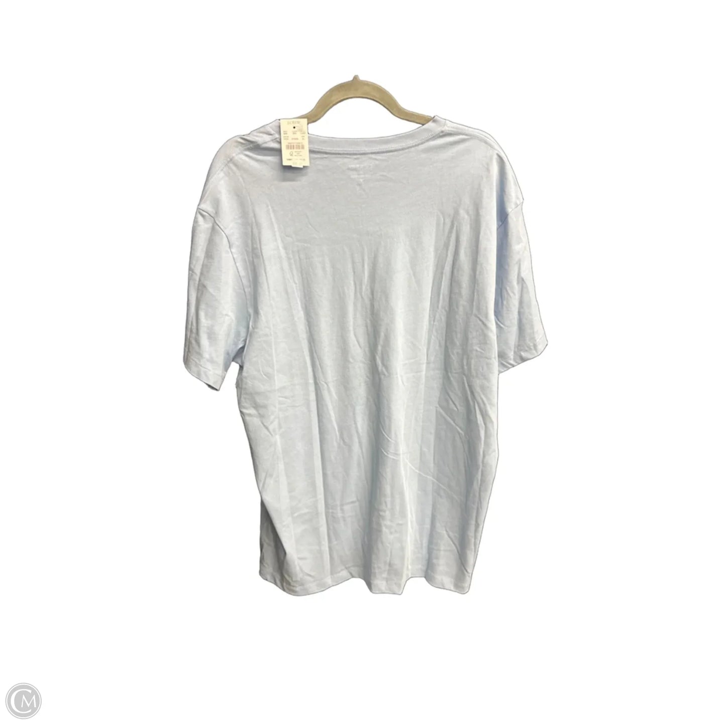 Top Short Sleeve Basic By J. Crew In Blue, Size: Xl