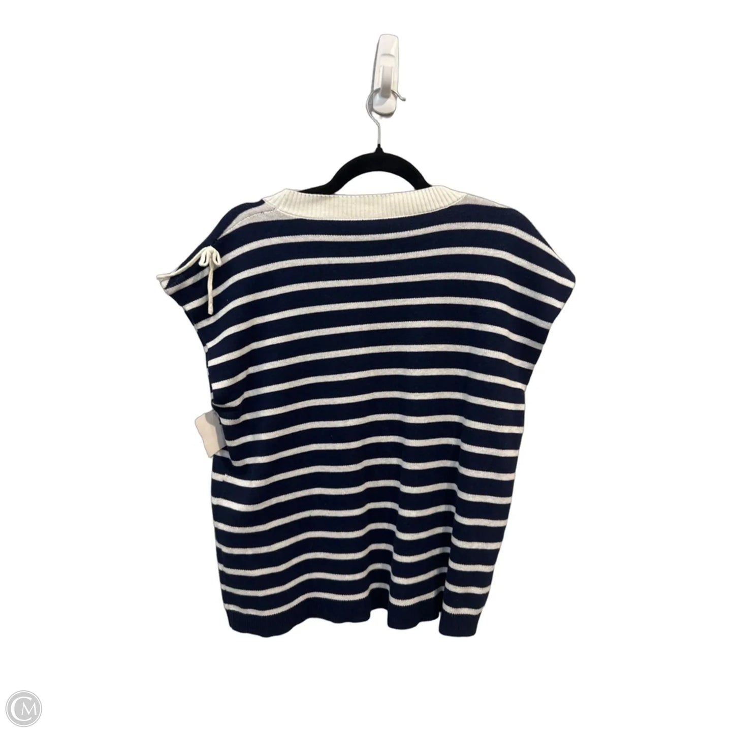Sweater By Clothes Mentor In Striped Pattern, Size: M