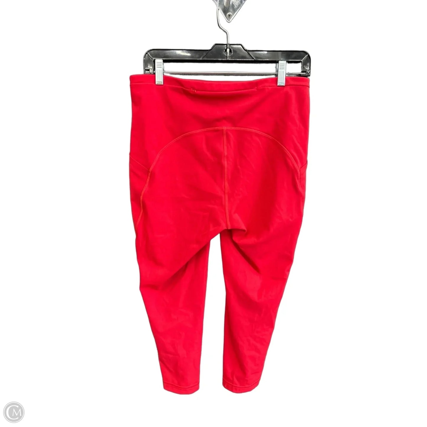 Athletic Leggings Capris By Lululemon In Red, Size: 10