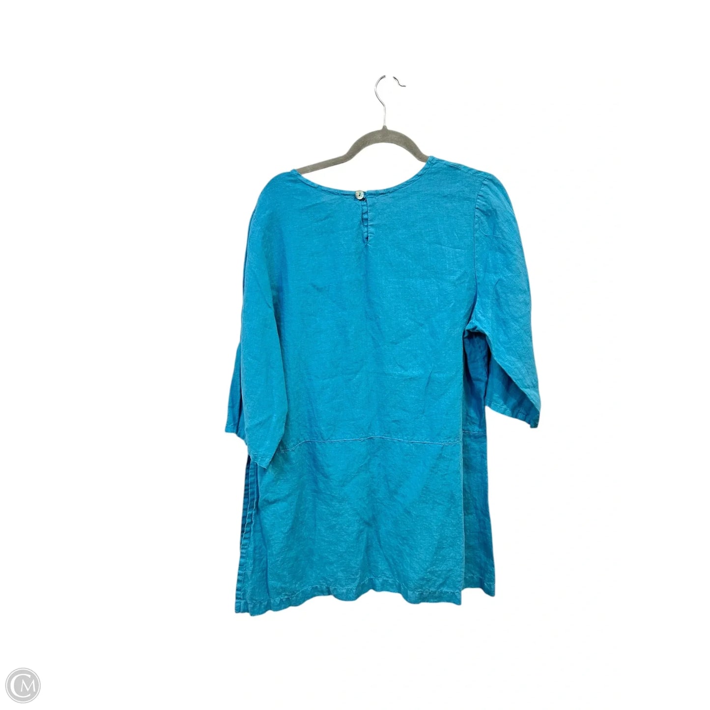Dress Casual Short By Bryn Walker In Blue, Size: M