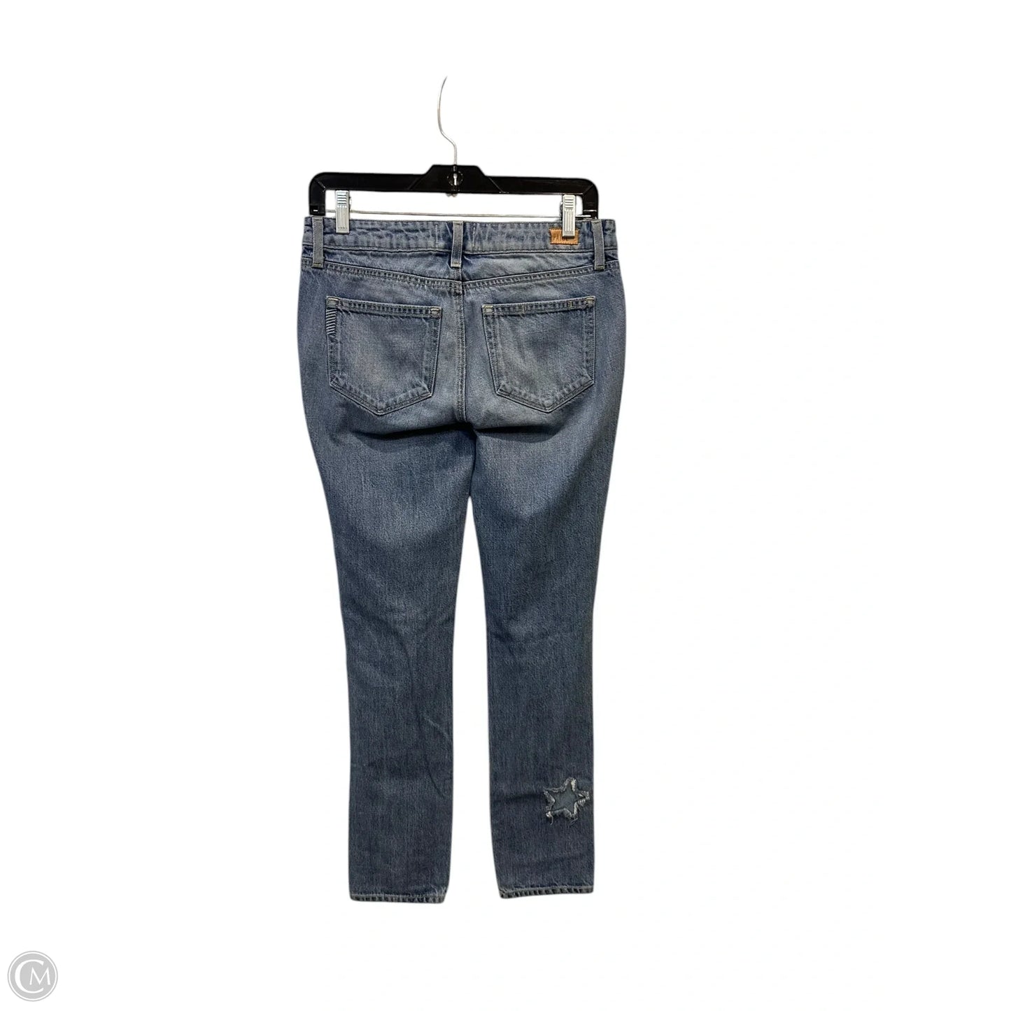 Jeans Straight By Paige In Blue Denim, Size: 2