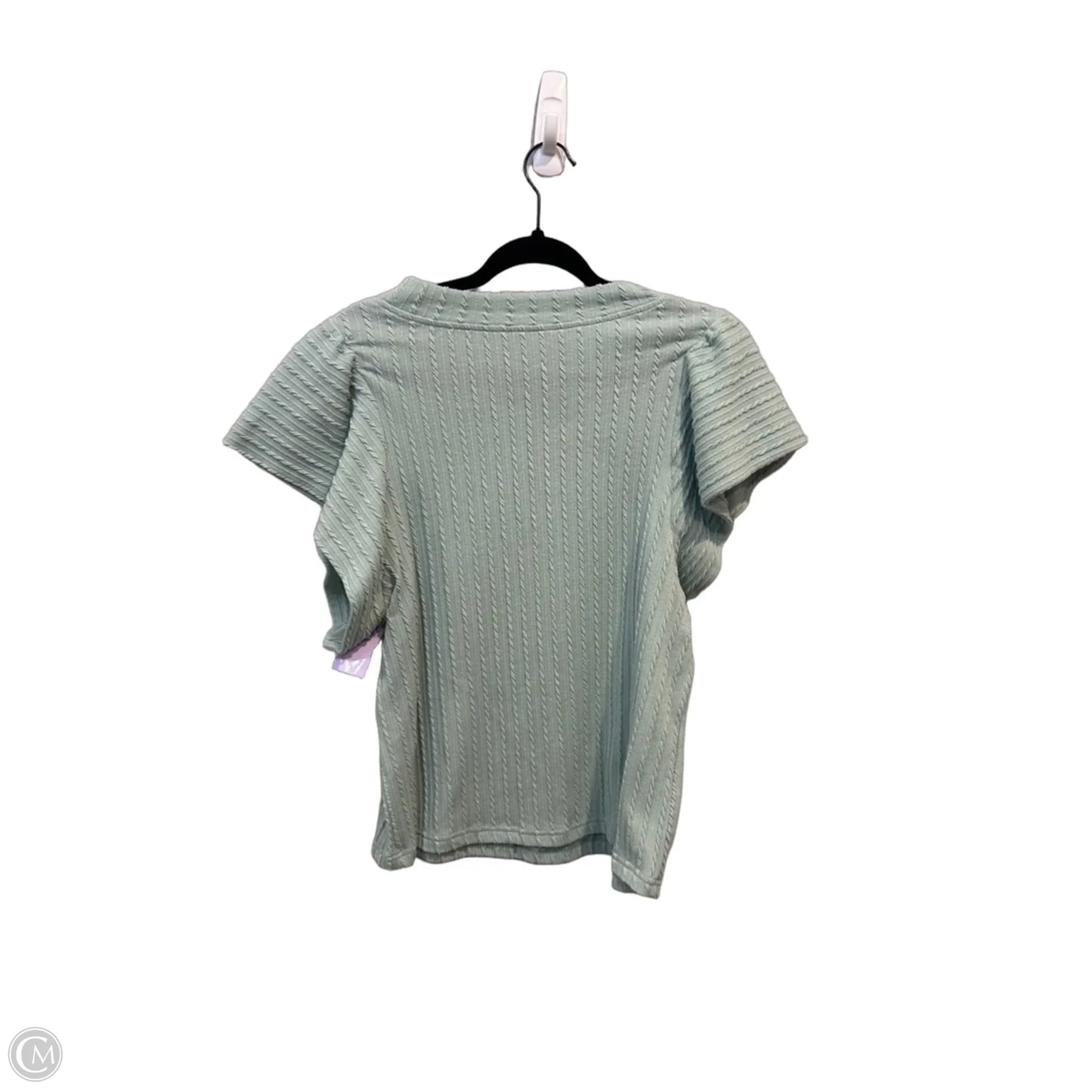 Top Short Sleeve By Clothes Mentor In Green, Size: S