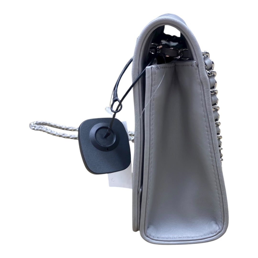 Handbag Designer By Tory Burch In Grey, Size:Small