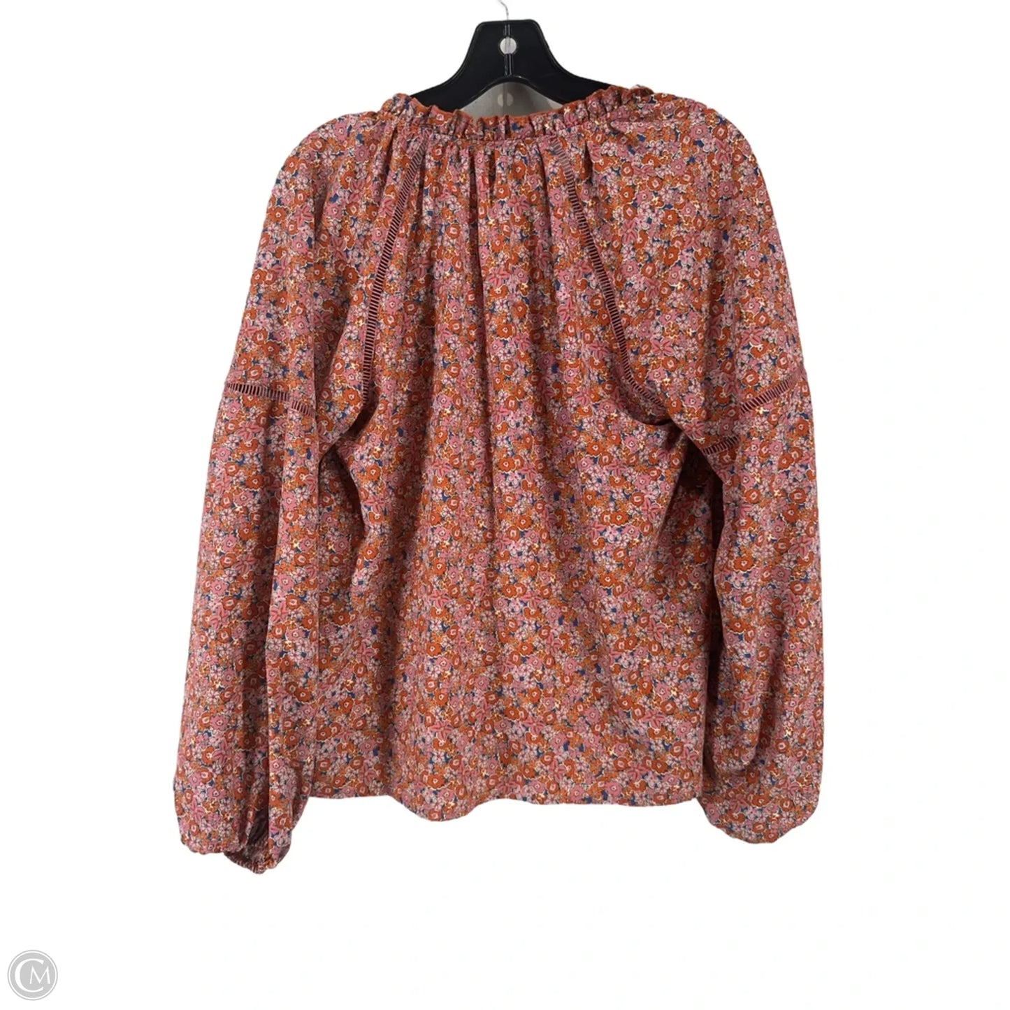 Top Long Sleeve By Sanctuary In Floral Print, Size: S