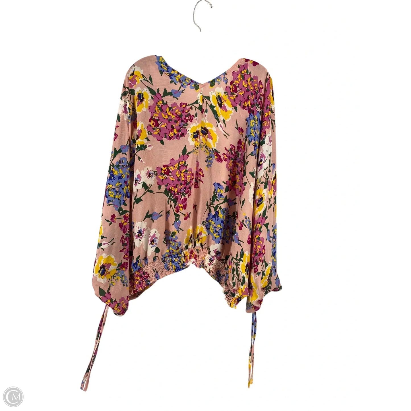 Blouse Short Sleeve By Umgee In Floral Print, Size: 1x