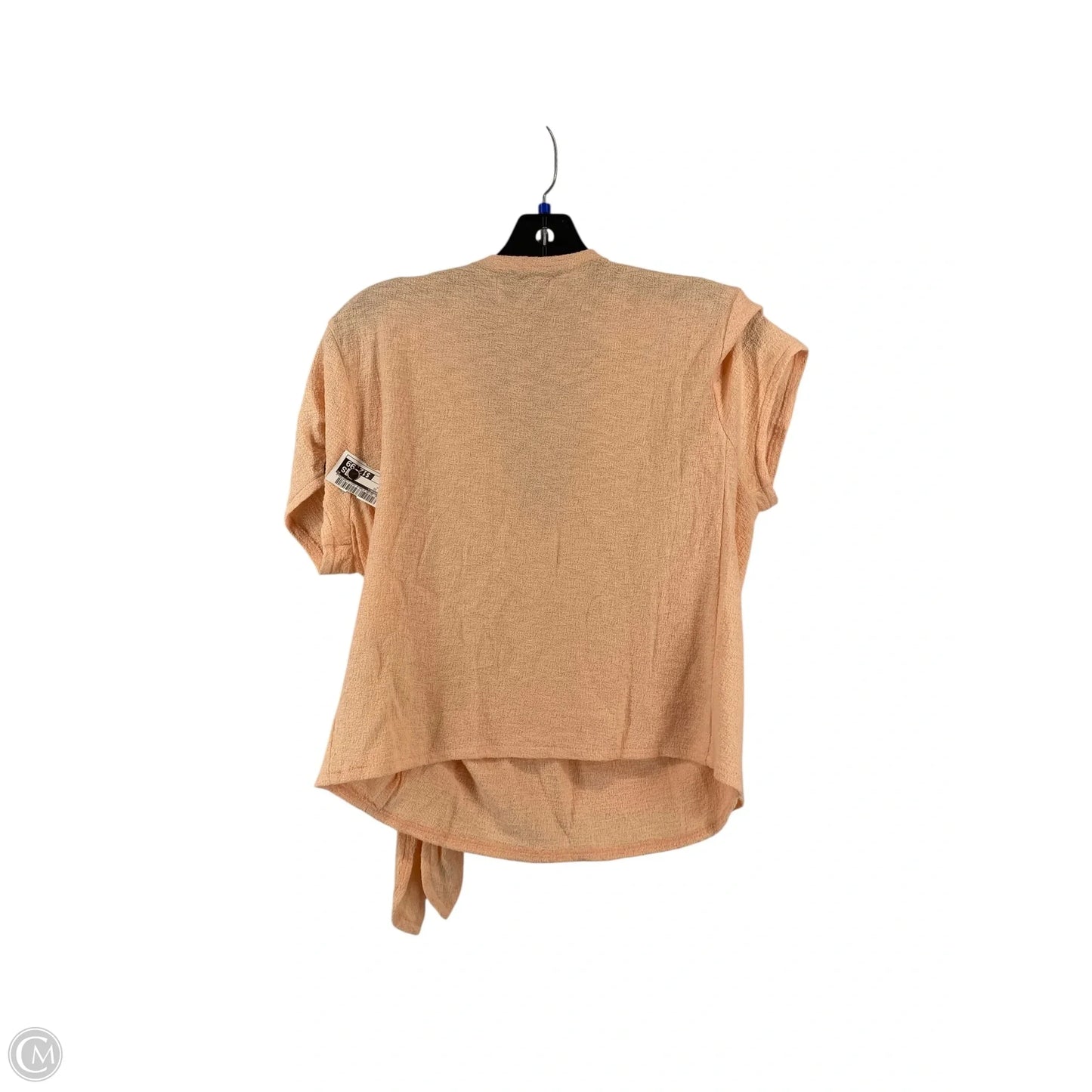Top Short Sleeve By Madewell In Peach, Size: S