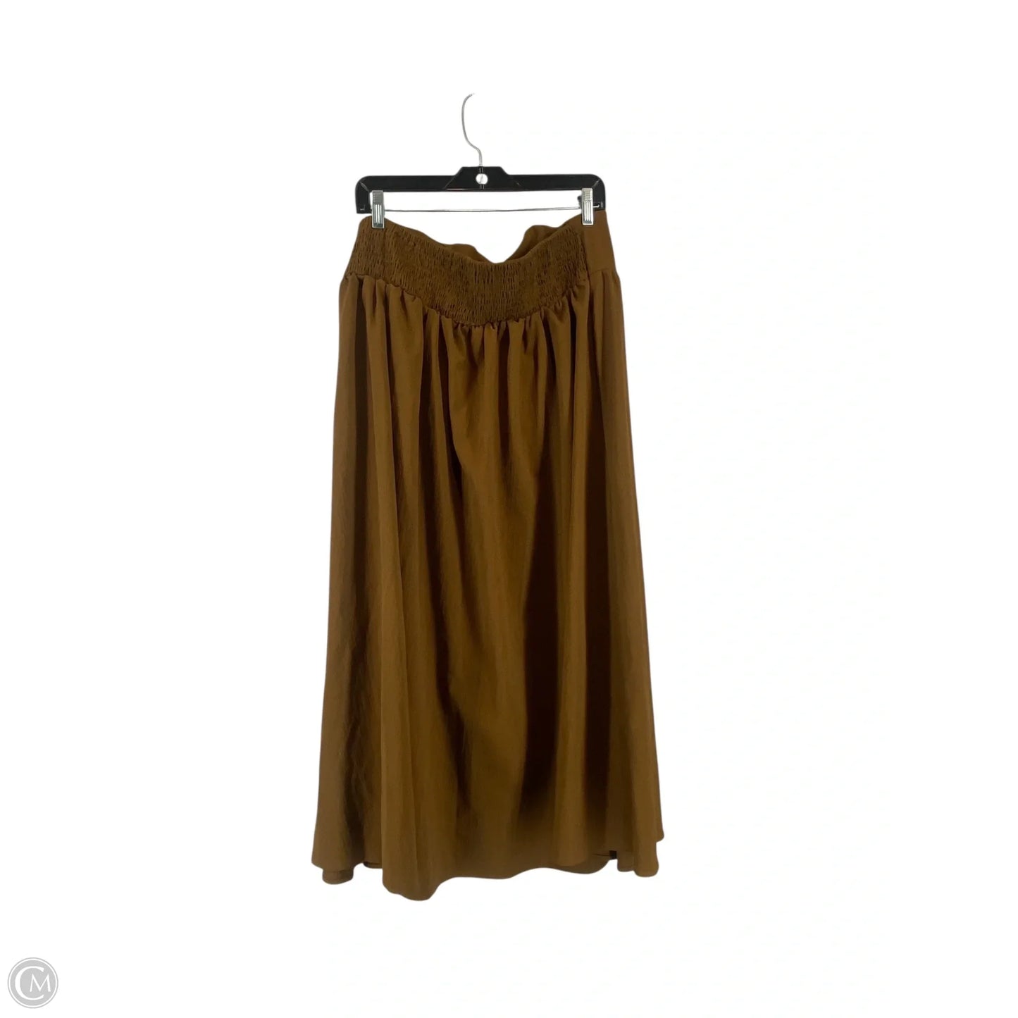Dress Casual Midi By Shein In Brown, Size: 2x
