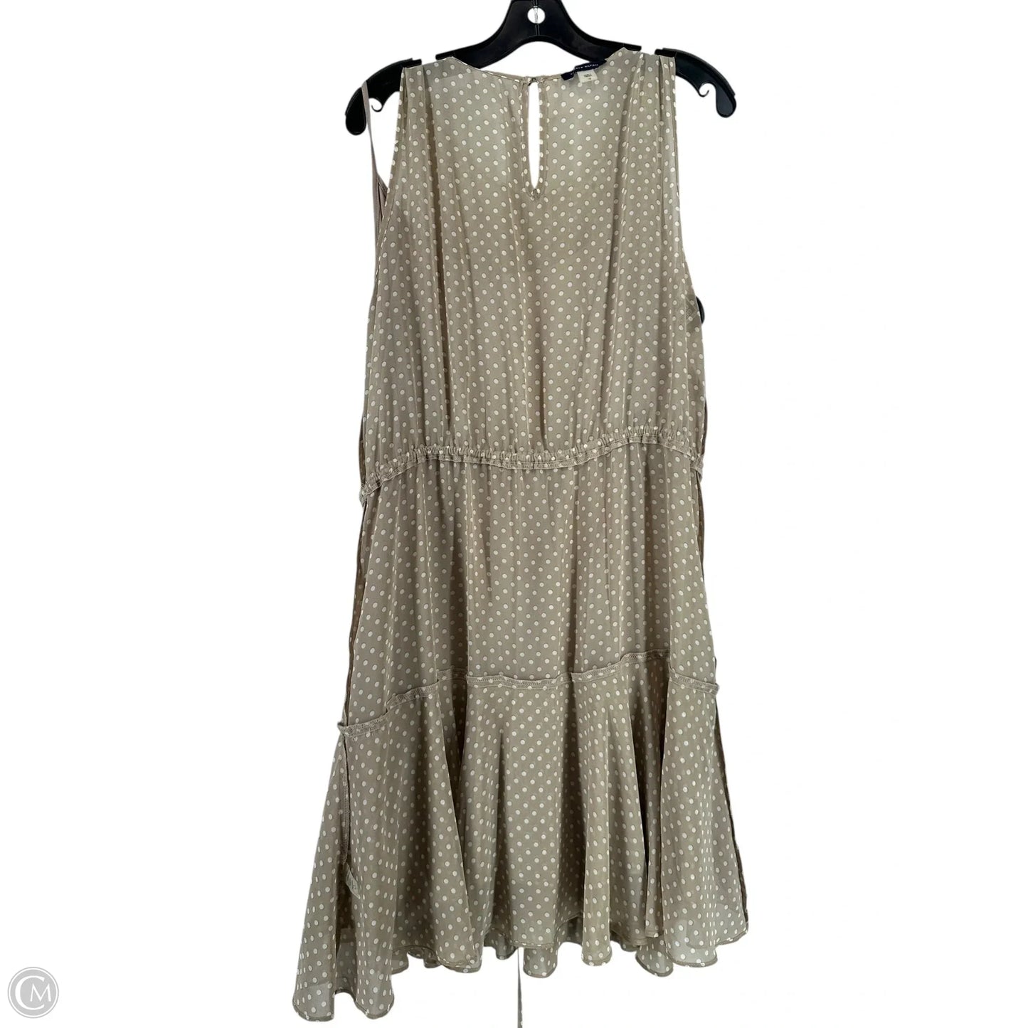Dress Party Short By Tommy Hilfiger In Tan & White, Size: 16