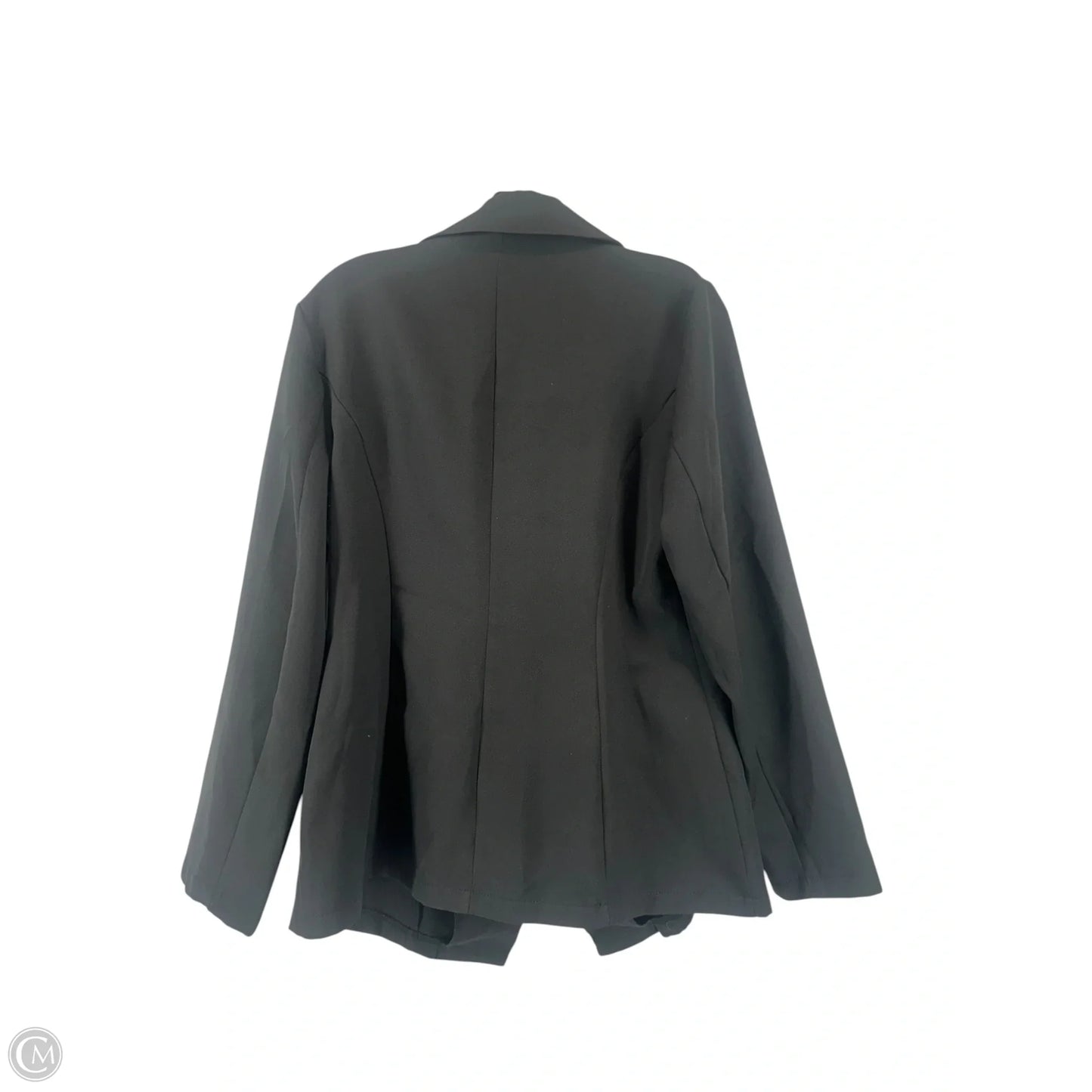 Blazer By Clothes Mentor In Black, Size: L