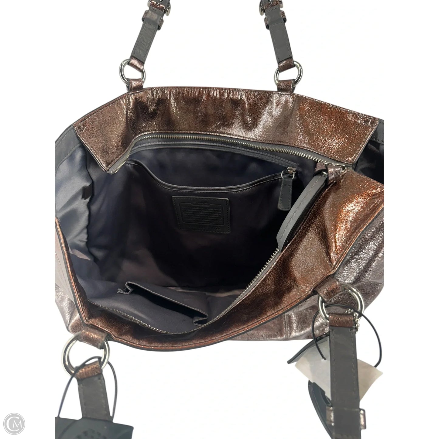 Handbag Designer By Coach, Size: Large