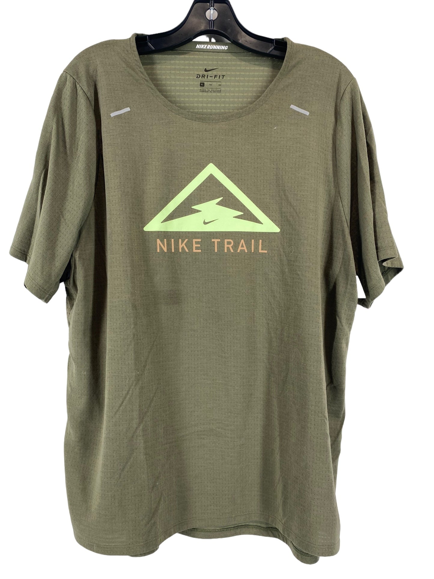 Athletic Top Short Sleeve By Nike Size: Xl