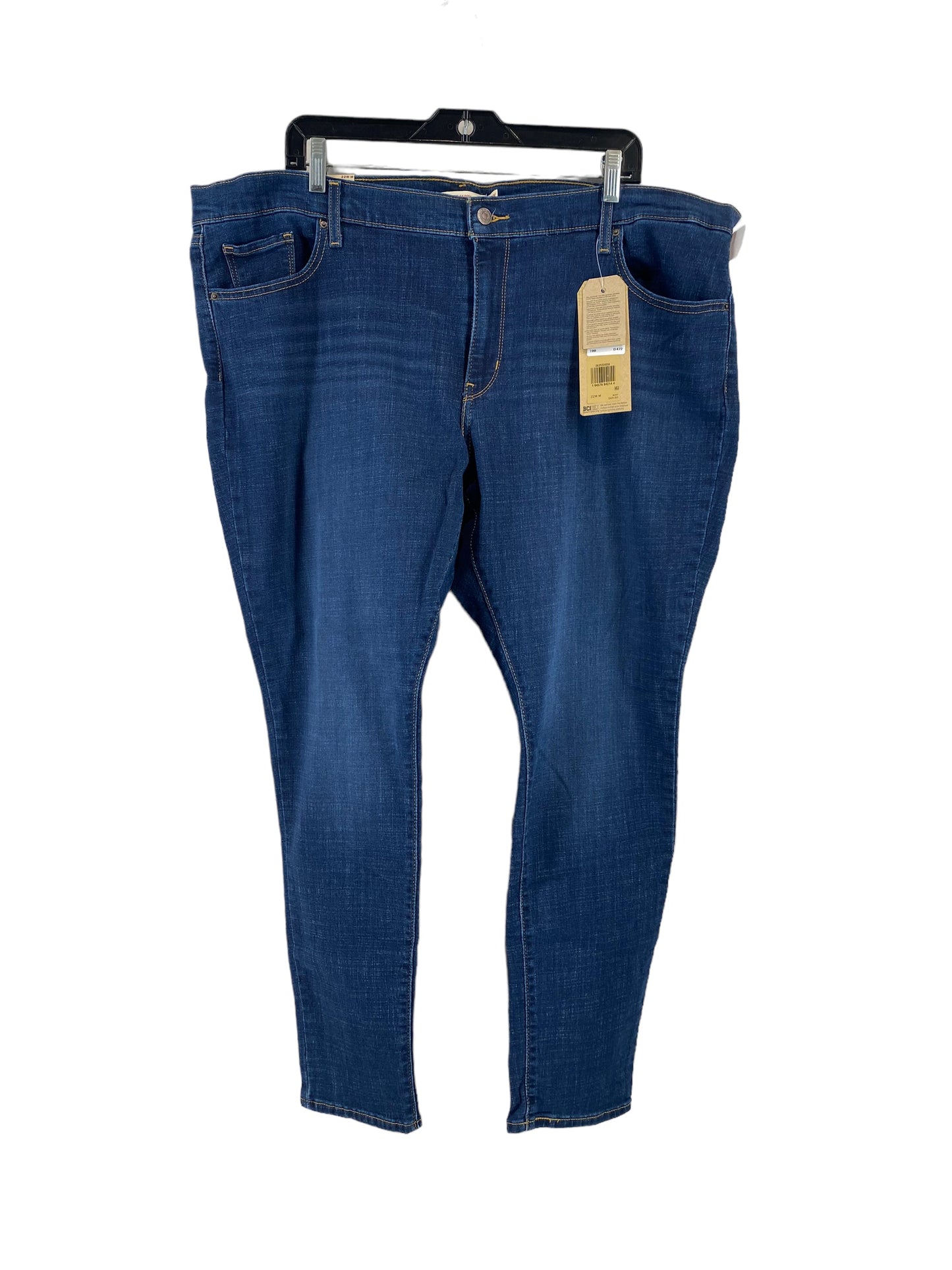 Jeans Skinny By Levis Size: 22