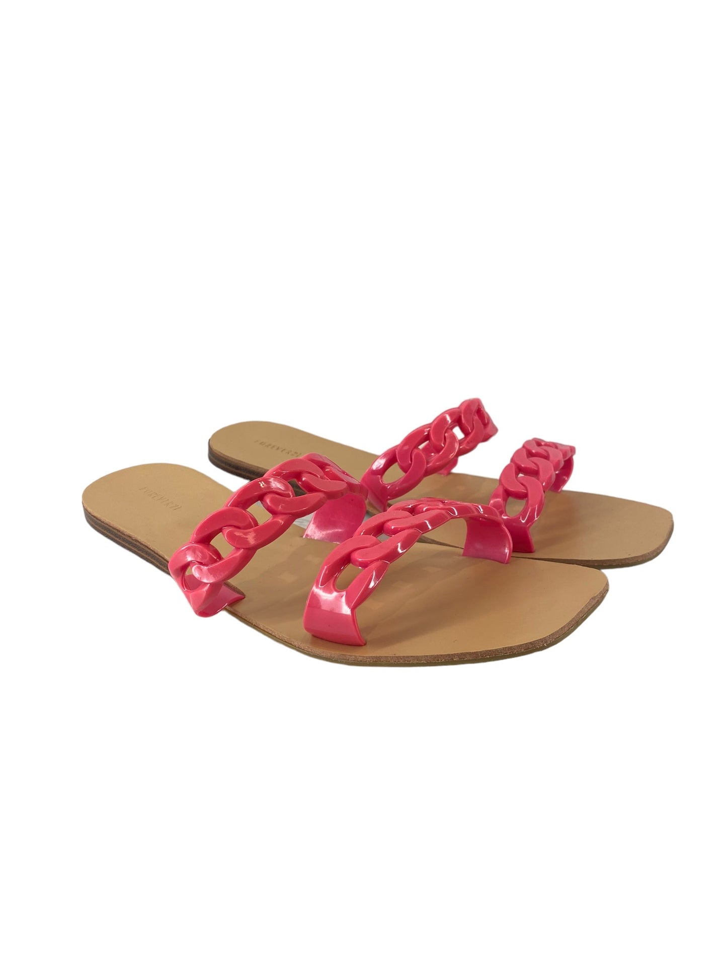 Sandals Flats By Forever 21 Size: 10
