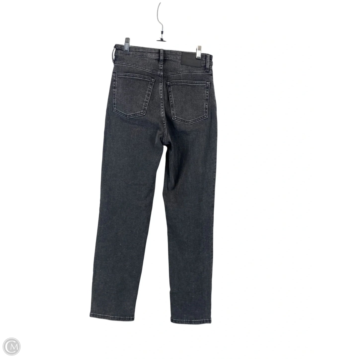 Jeans Skinny By Everlane In Black Denim, Size: Xs