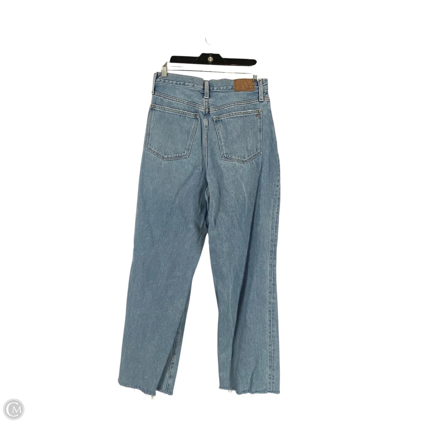 Jeans Straight By Madewell In Blue Denim, Size: 6