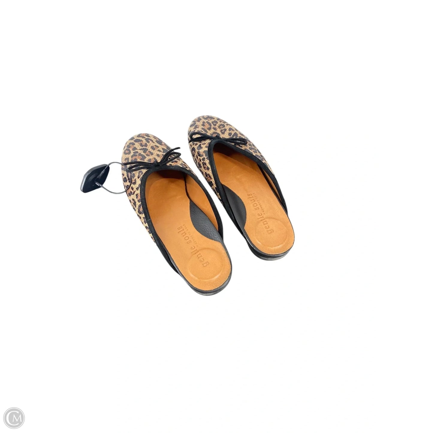 Shoes Flats By Gentle Souls In Animal Print, Size: 8.5