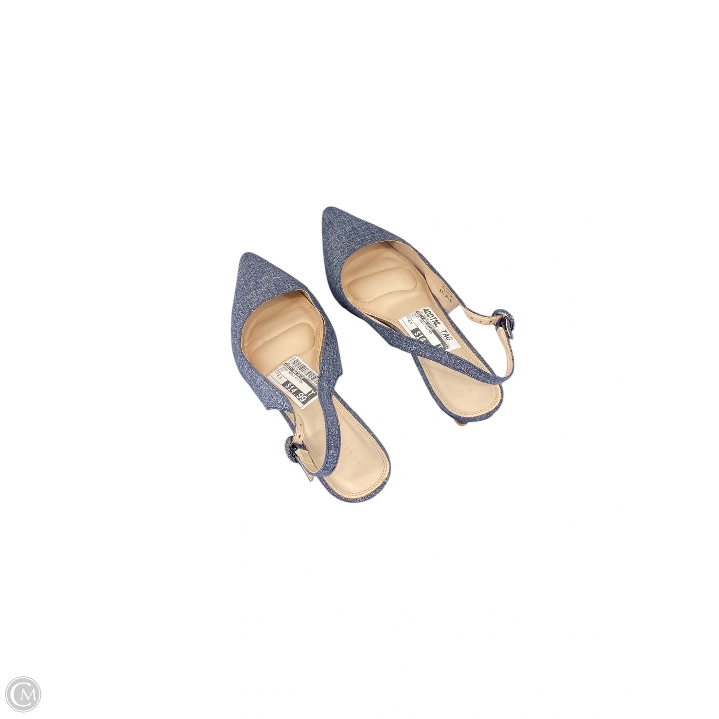 Shoes Heels Kitten By Kelly And Katie In Navy, Size: 8.5