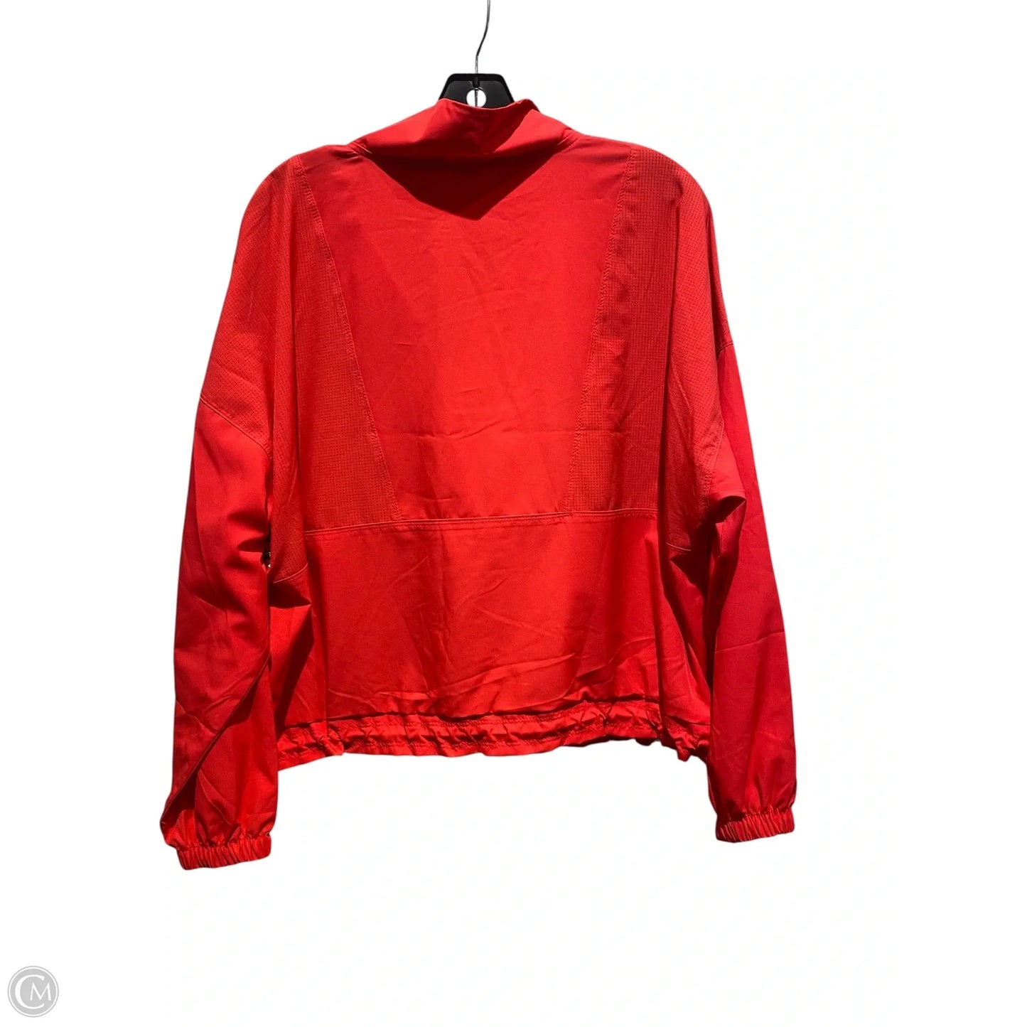 Athletic Top Long Sleeve Crewneck By Old Navy In Red, Size: L
