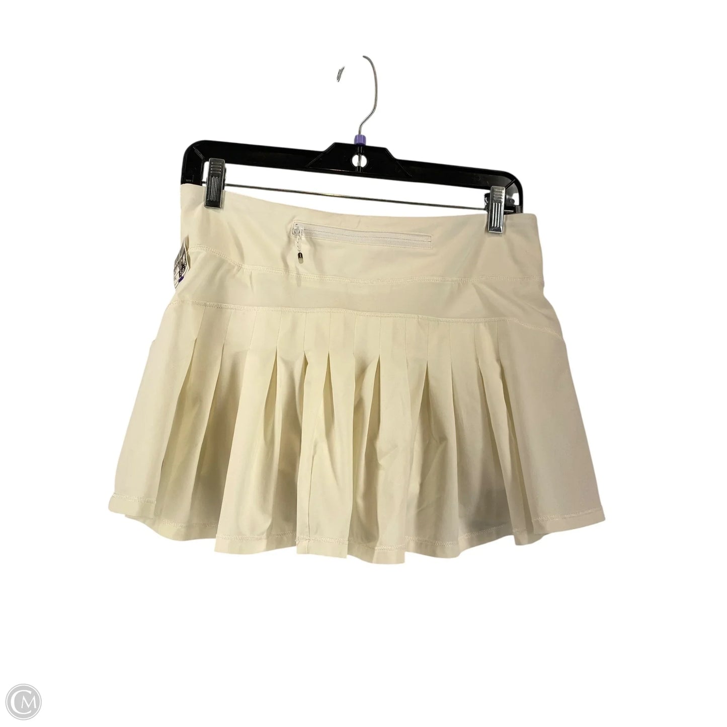 Athletic Skirt By Lululemon In Cream, Size: 6