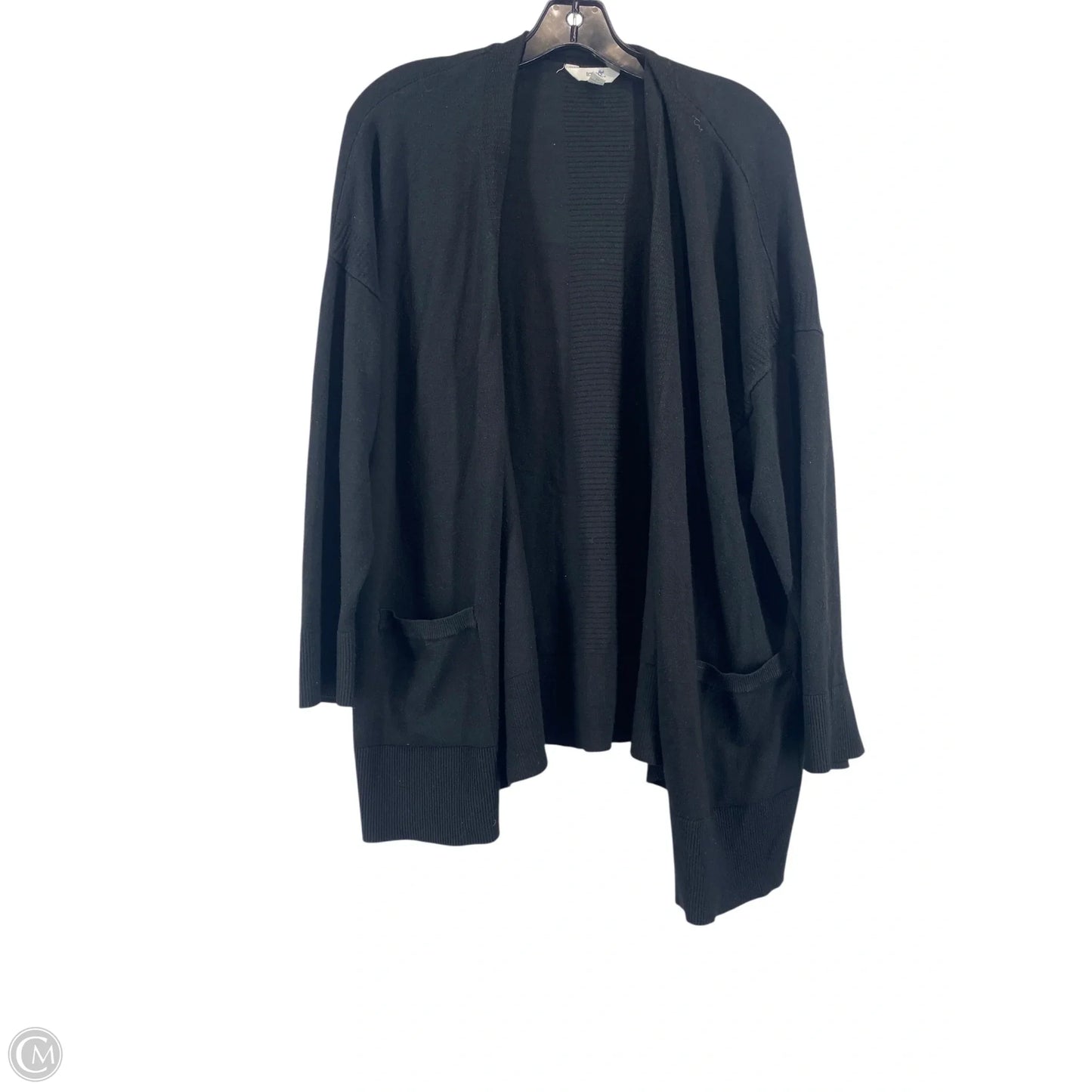 Cardigan By Terra & Sky In Black, Size: 2x