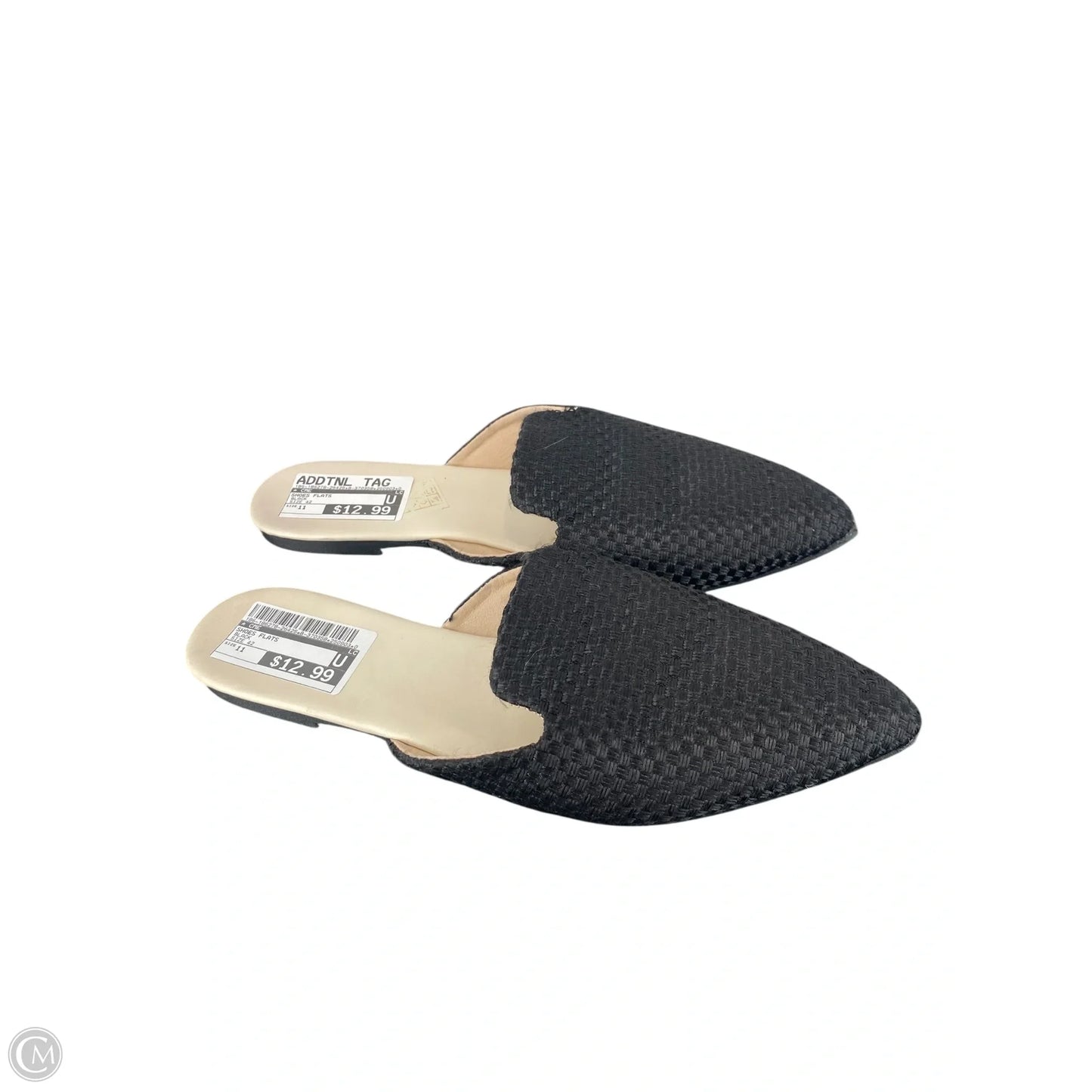 Shoes Flats By Cme In Black, Size: 11