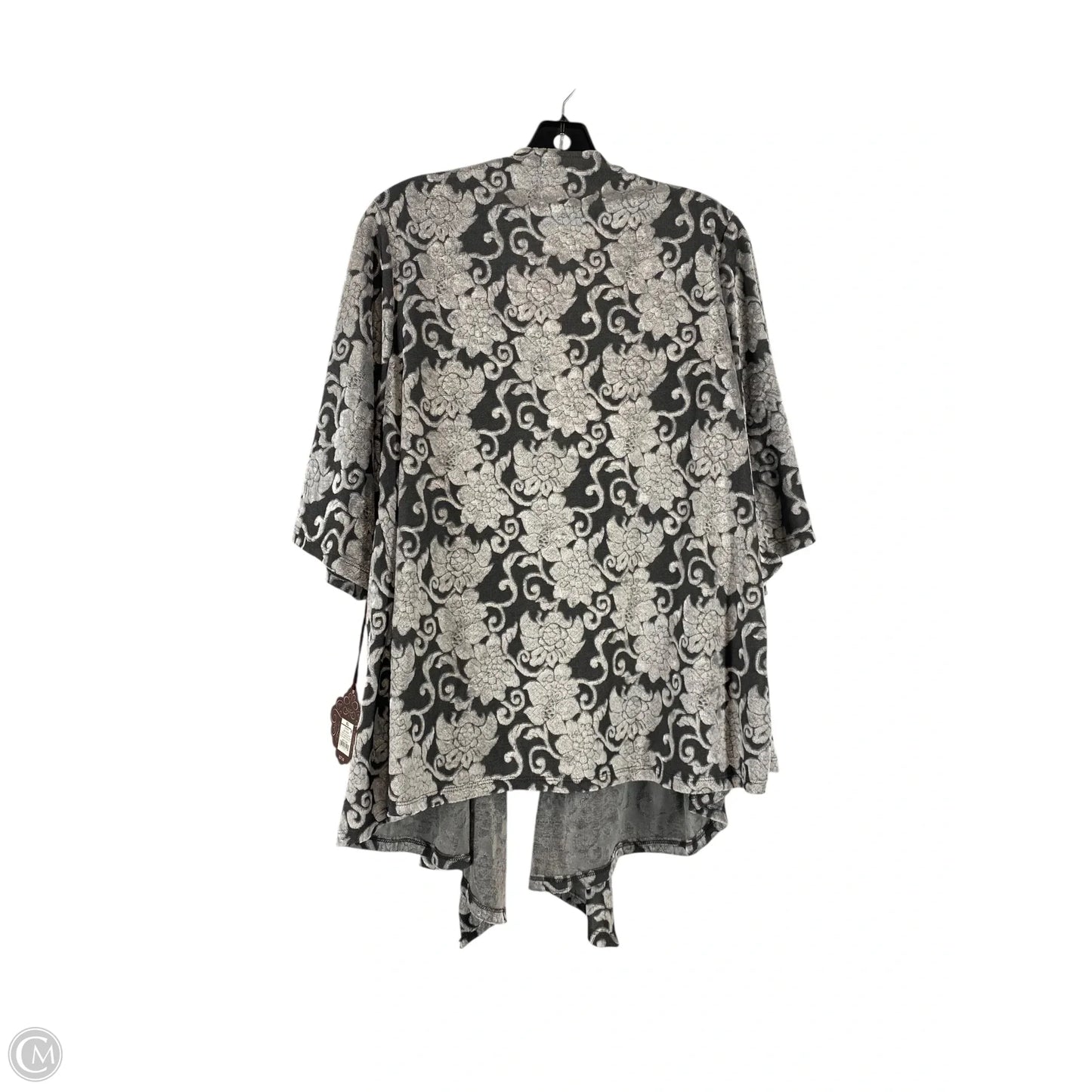 Cardigan By Knox Rose In Silver, Size: Xl