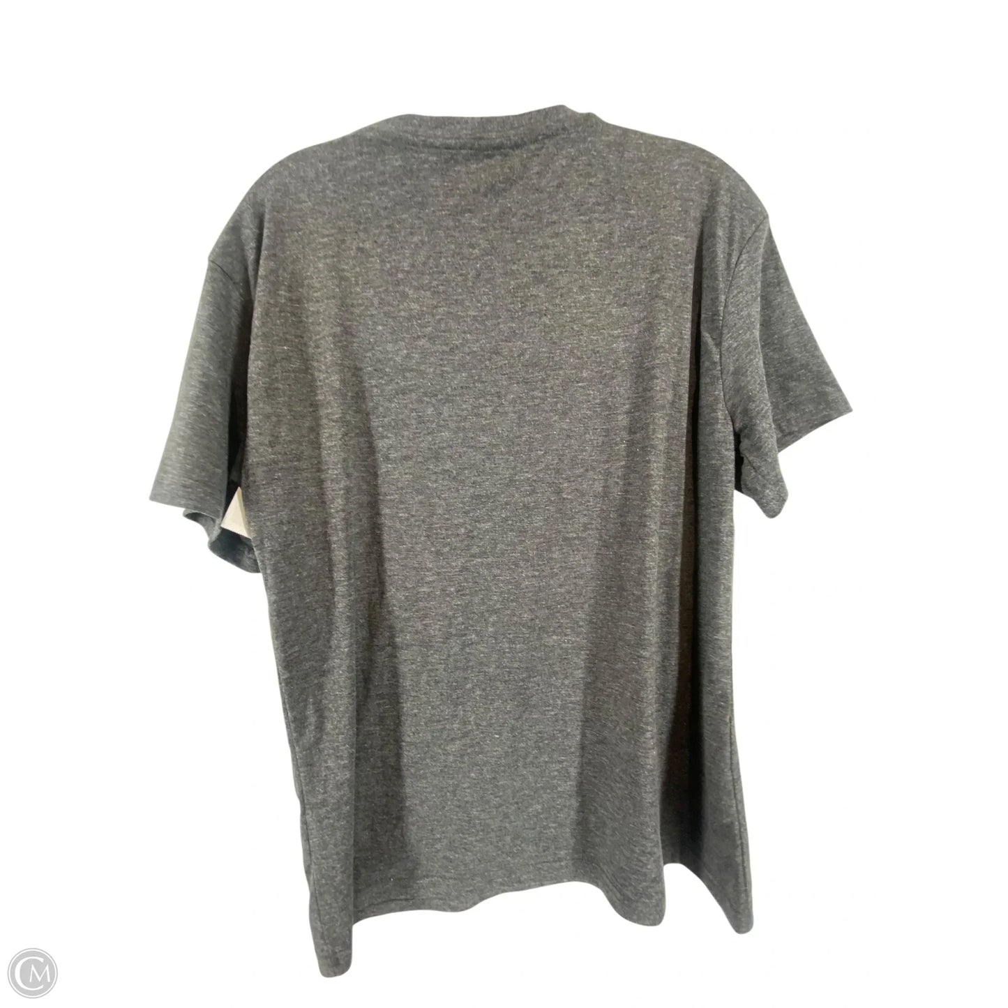 Top Short Sleeve By Clothes Mentor In Grey, Size: M