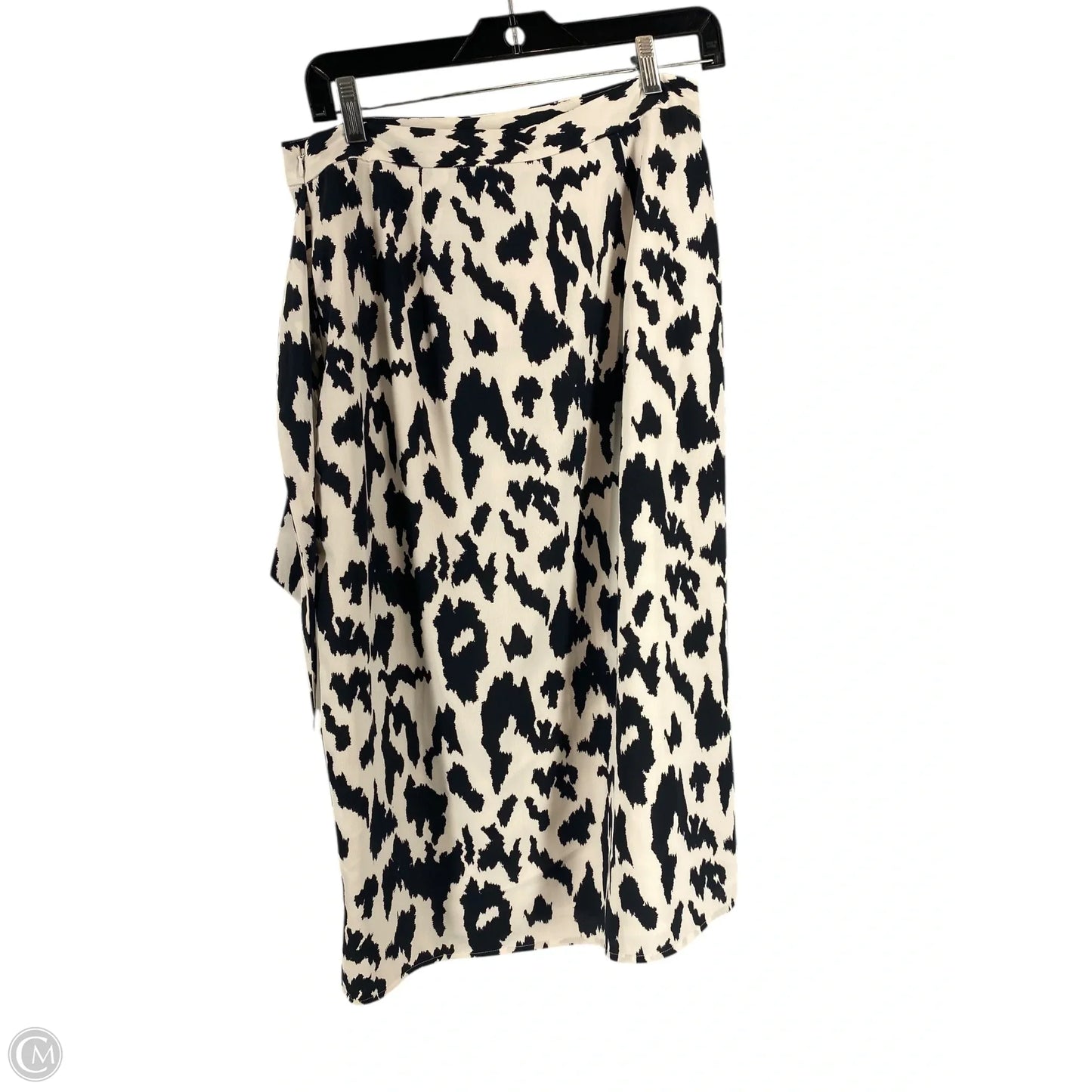 Skirt Midi By Gibson And Latimer In Black & White, Size: 8