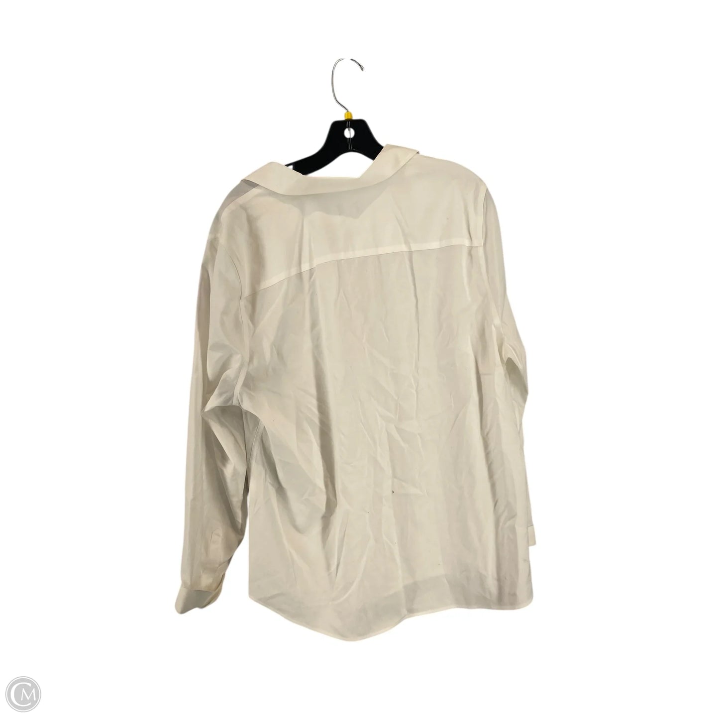 Top Long Sleeve By Chicos In White, Size: 2