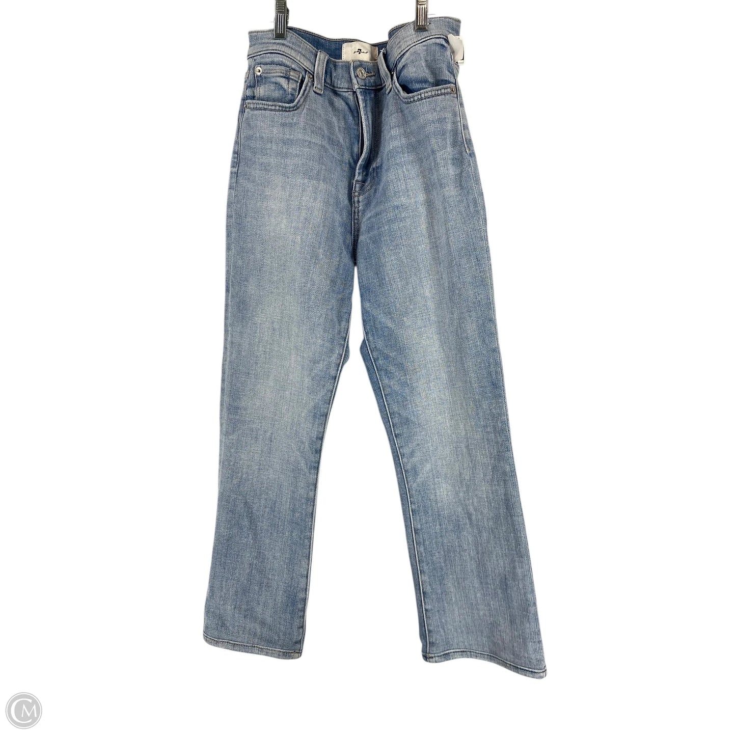 Jeans Skinny By Seven 7 In Blue Denim, Size: 26