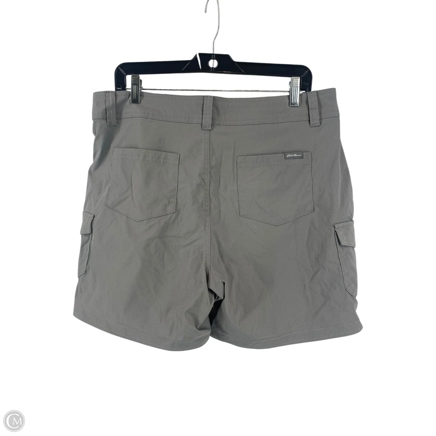 Shorts By Eddie Bauer In Grey, Size: 12