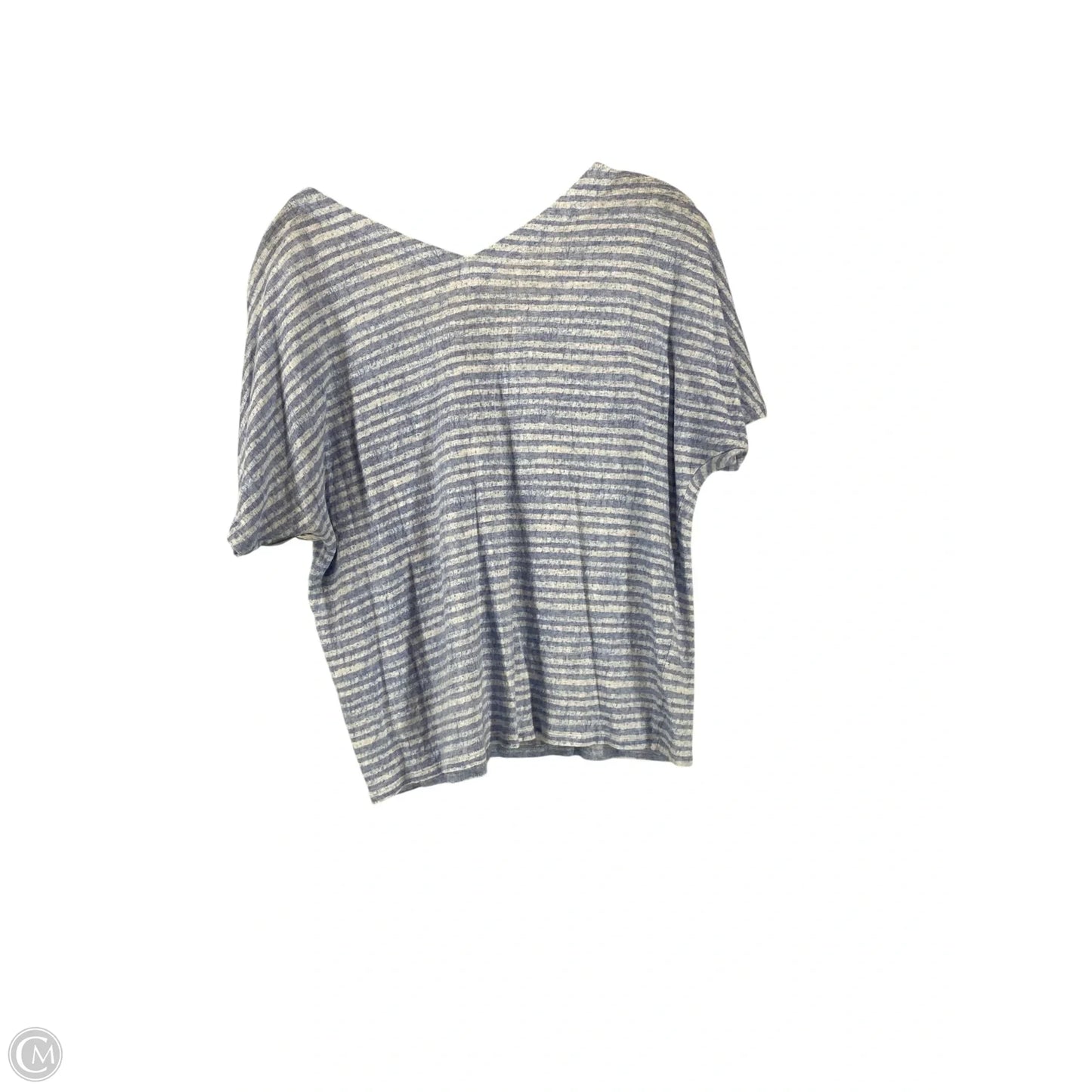 Top Short Sleeve By Chicos In Blue, Size: 2