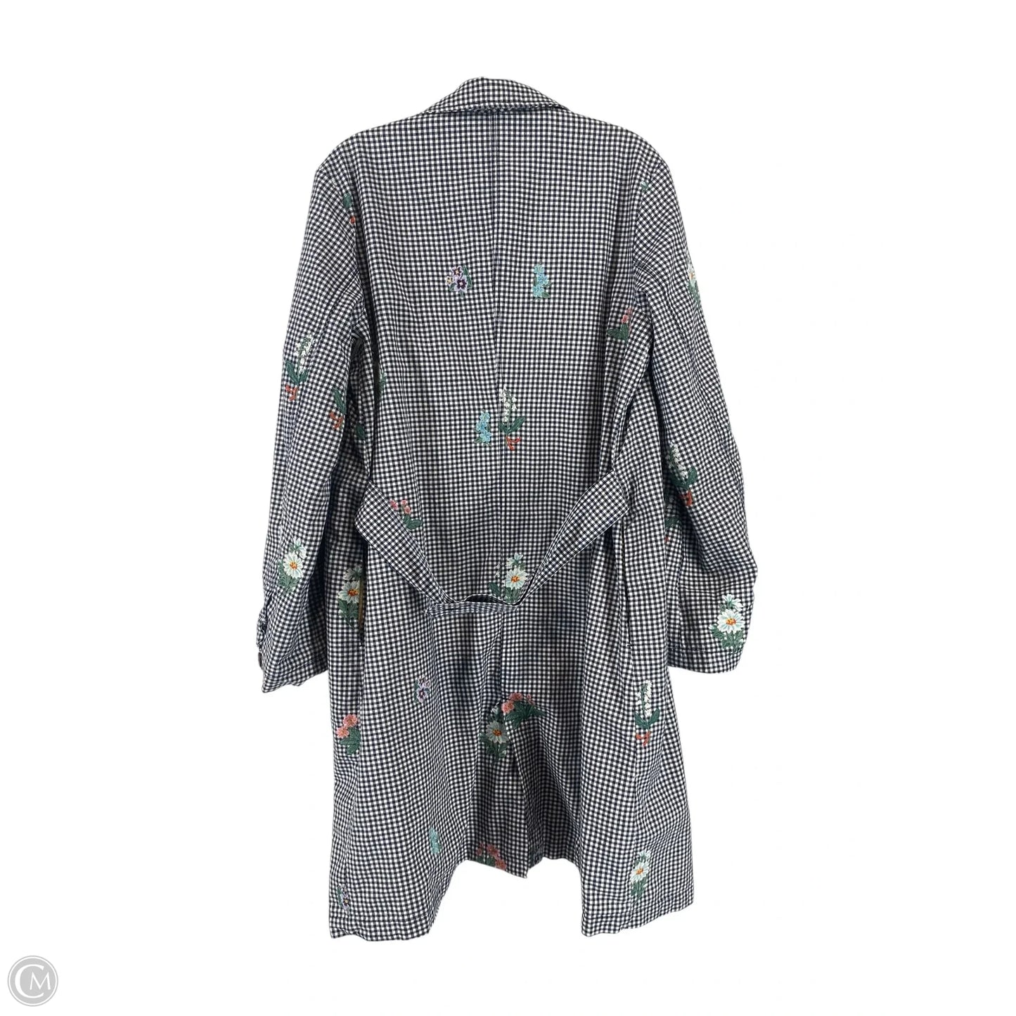 Blazer By Sundance In Checkered Pattern, Size: M