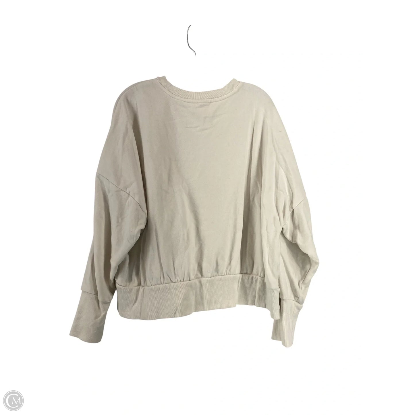 Sweatshirt Crewneck By Old Navy In White, Size: 2x