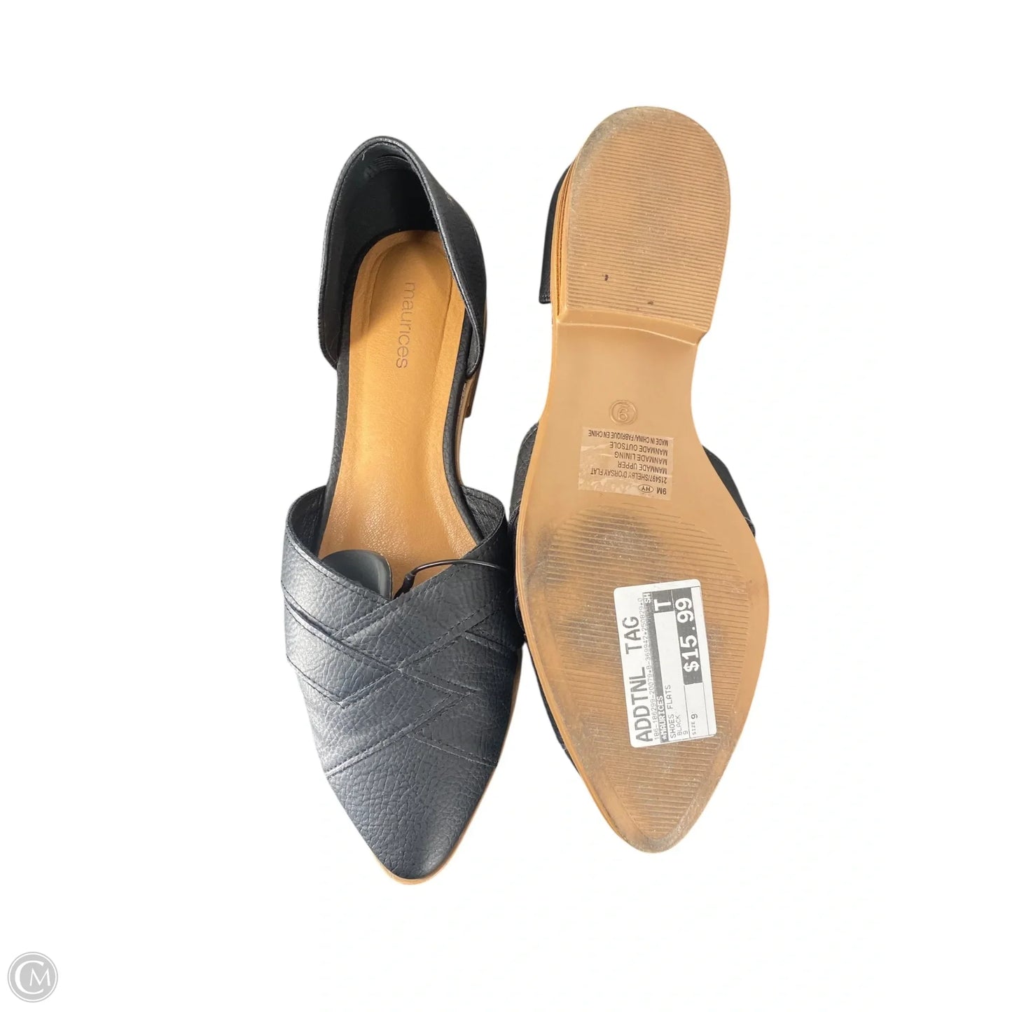 Shoes Flats By Maurices In Black, Size: 9