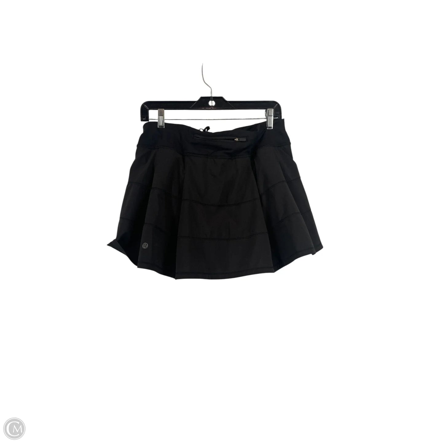 Athletic Skirt By Lululemon In Black, Size: 10