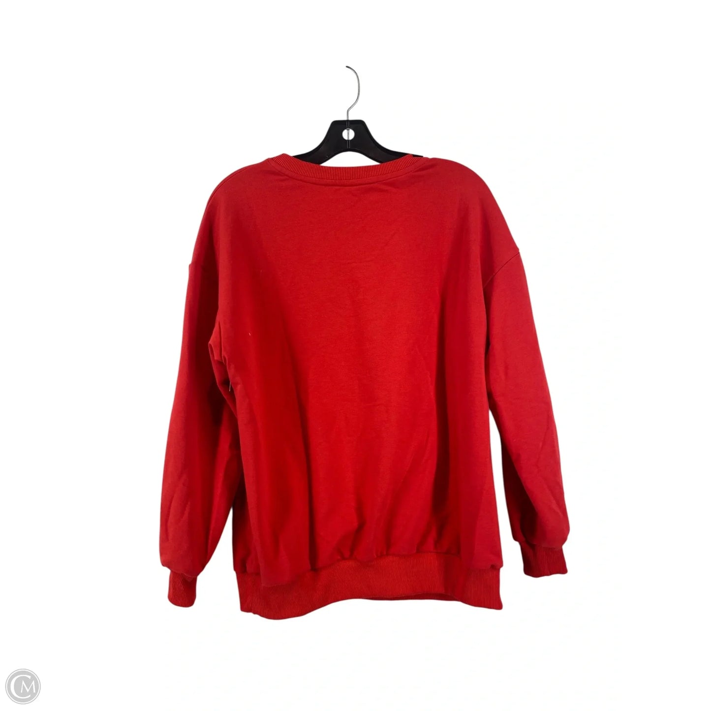 Sweatshirt Crewneck By Cme In Red, Size: S