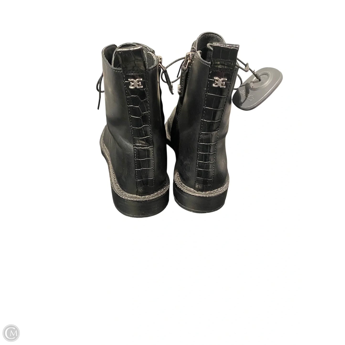 Boots Ankle Heels By Sam Edelman In Black, Size: 7