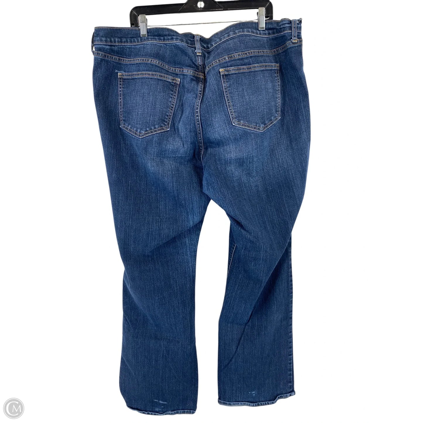 Jeans Flared By Old Navy In Blue Denim, Size: 20