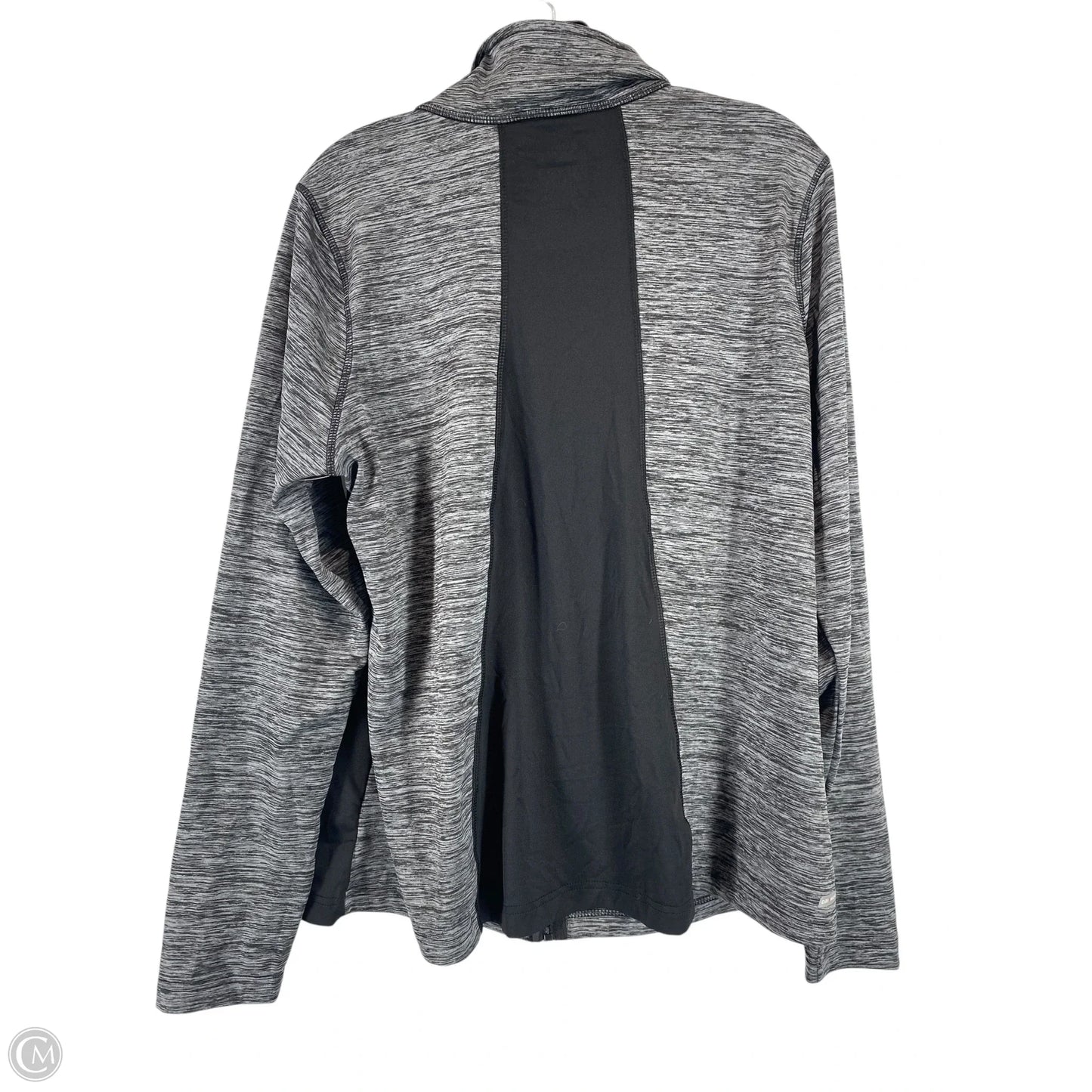 Athletic Jacket By Danskin In Grey, Size: 2x