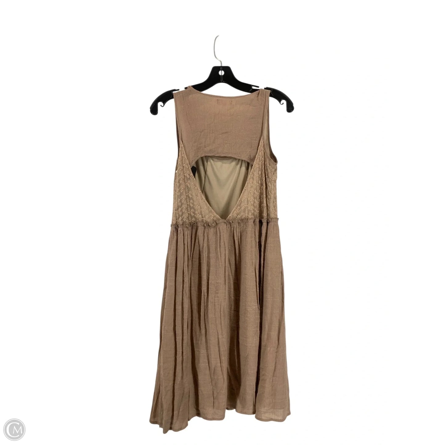 Dress Casual Short By Areve In Brown, Size: L