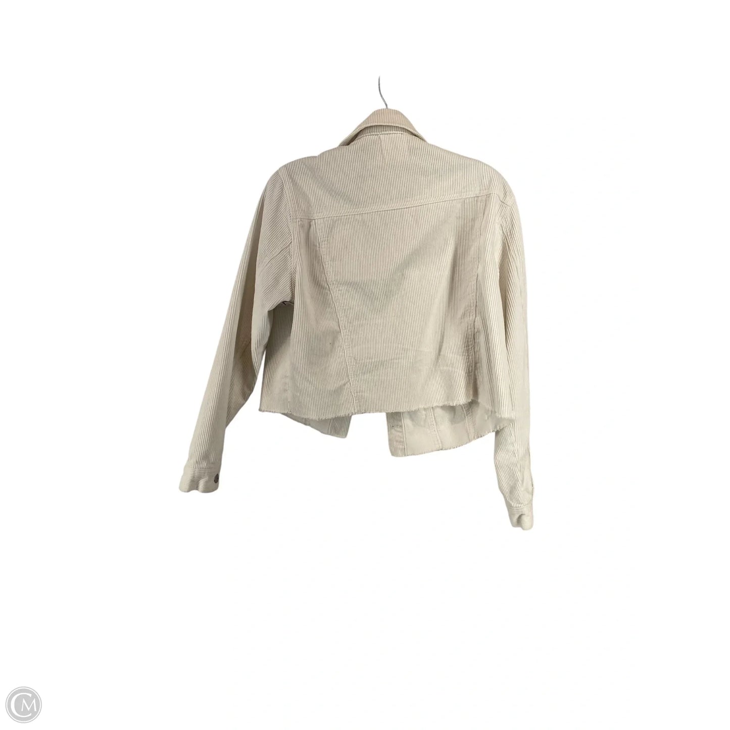 Jacket Shirt By Cmc In White, Size: L