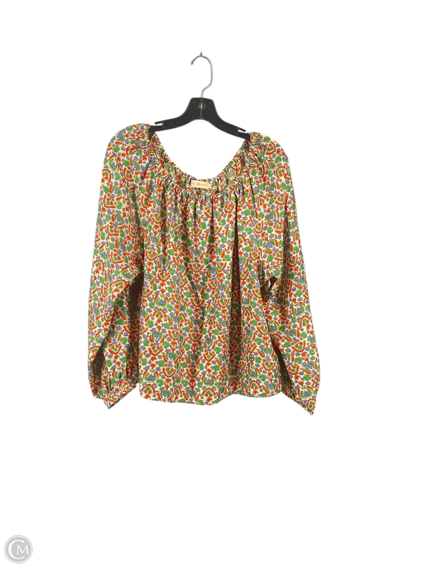 Top Long Sleeve Designer By Tory Burch Size: 12