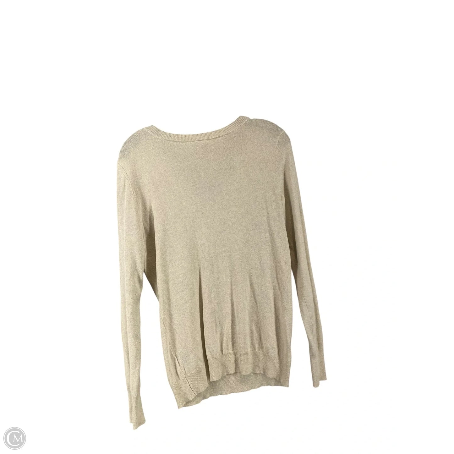 Top Long Sleeve By Worthington In Cream, Size: S